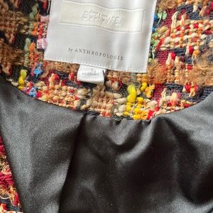 Anthropologie multicolour blazer